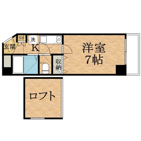 伊丹駅 徒歩3分 6階の物件間取画像